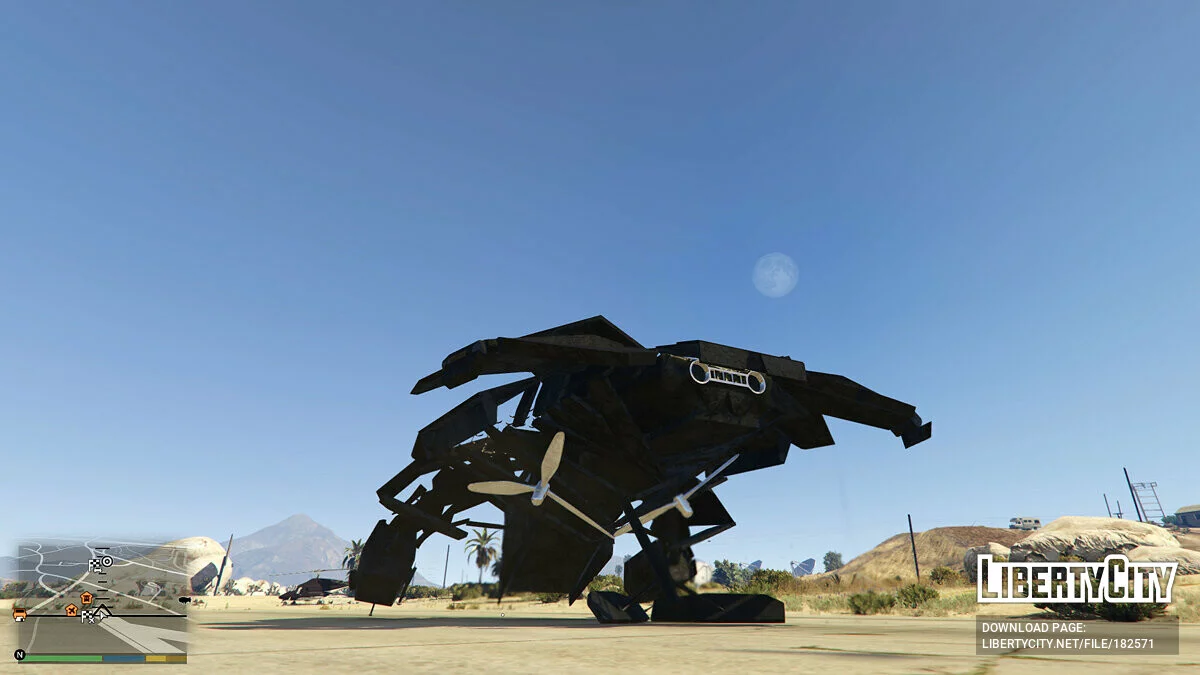 Batwing Темний Лицар Встає [Додаток] 0.4 / GTA 5