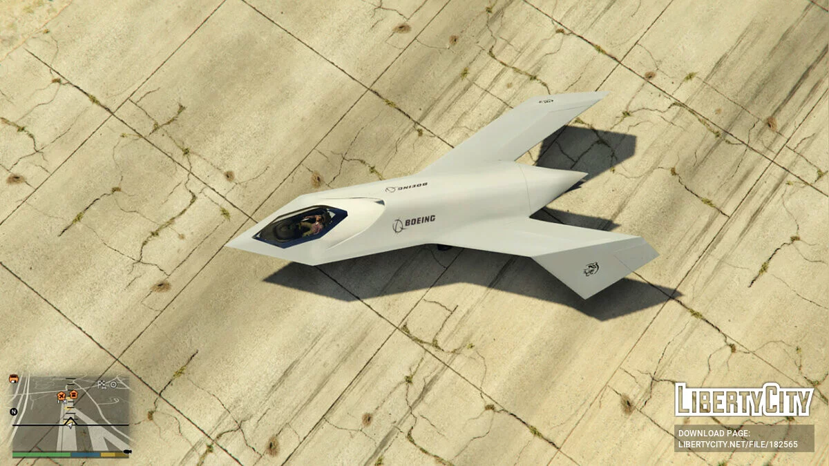 Boeing bird of prey [Add-On] 0.1 / GTA 5