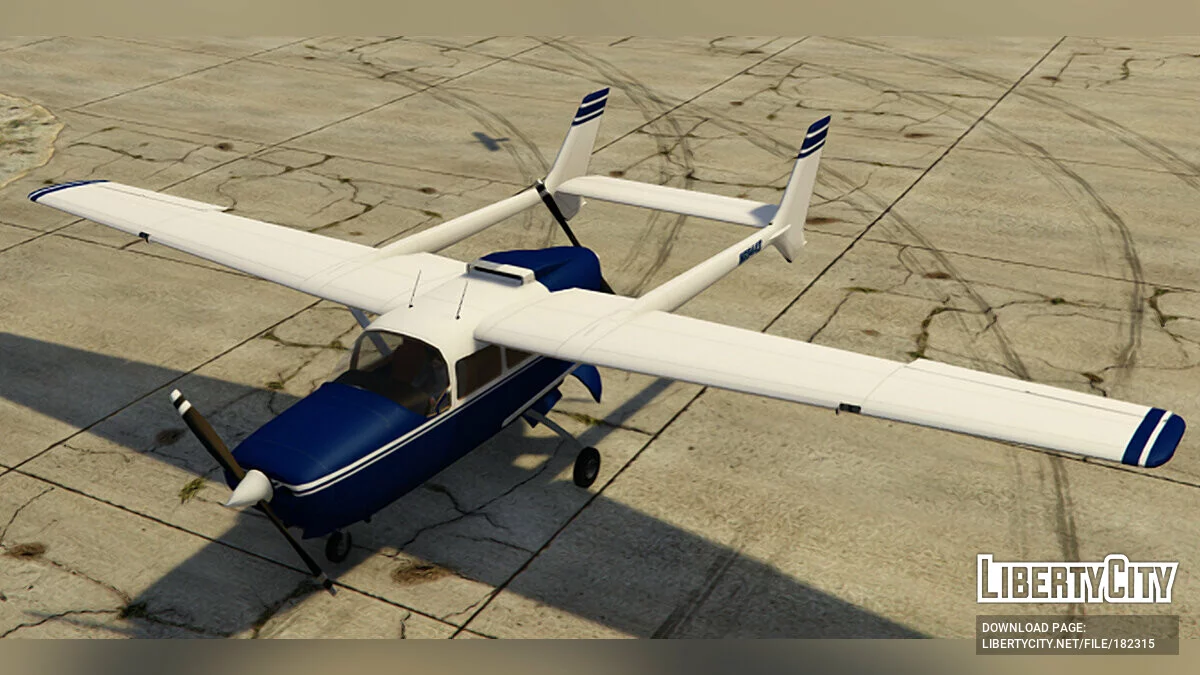 Cessna 337 SkyMaster [Додаток | OIV | Лівреї] 1.0 / GTA 5