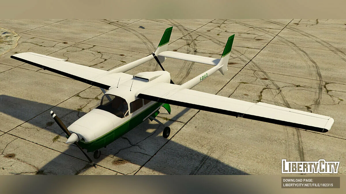 Cessna 337 SkyMaster [Додаток | OIV | Лівреї] 1.0 / GTA 5