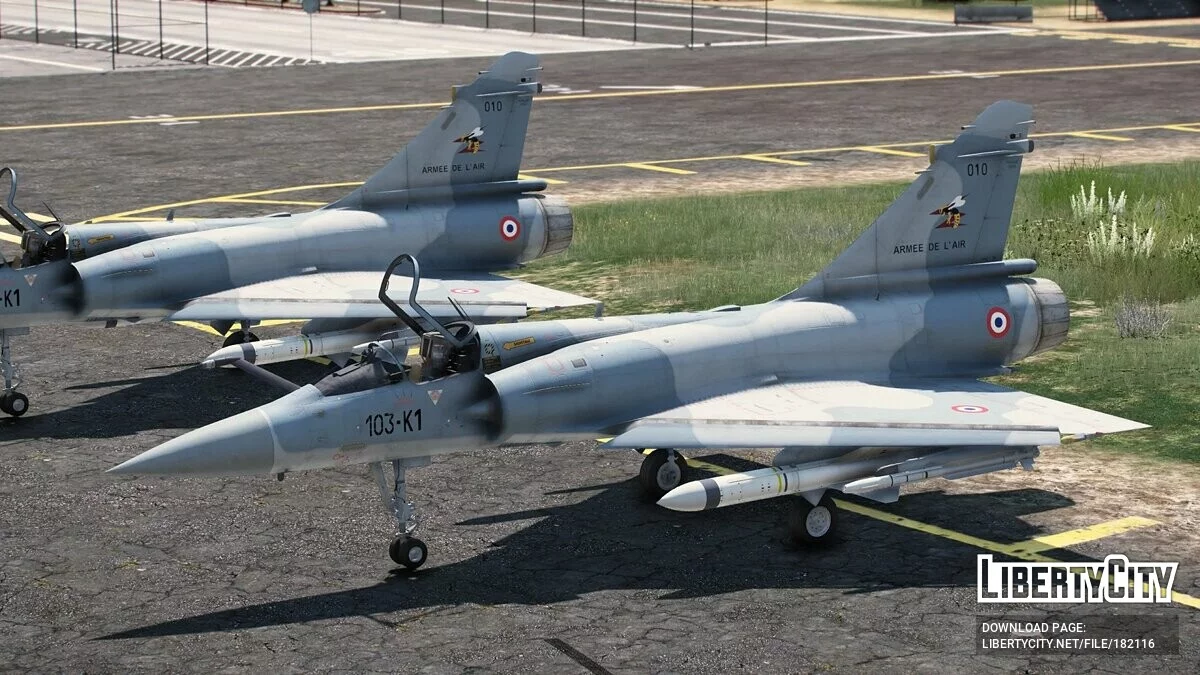 Dassault Mirage 2000-5 [Add-On] 1.0 / GTA 5