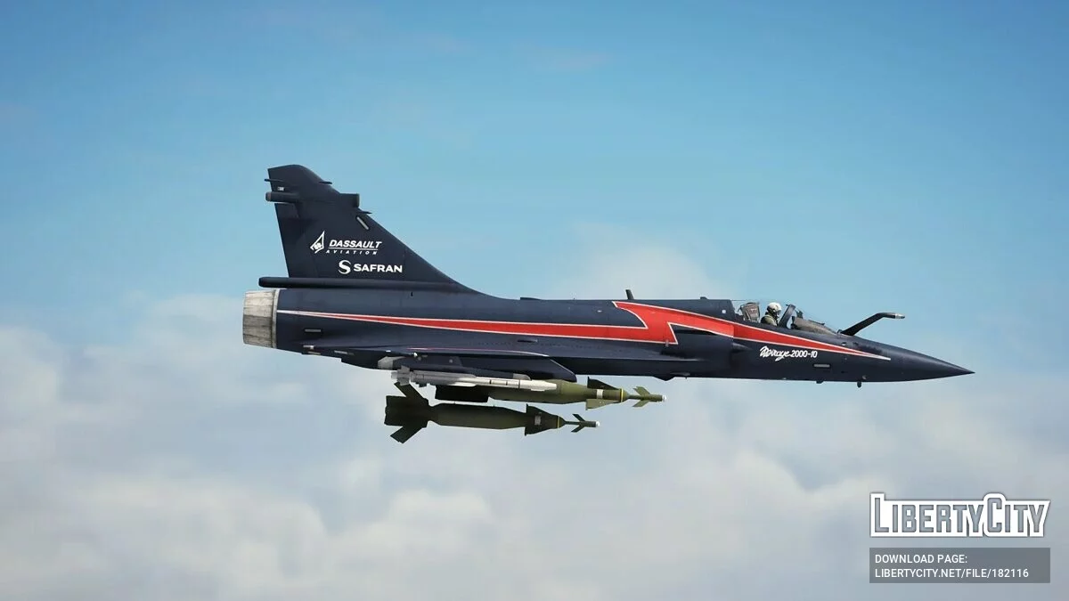 Dassault Mirage 2000-5 [Add-On] 1.0 / GTA 5