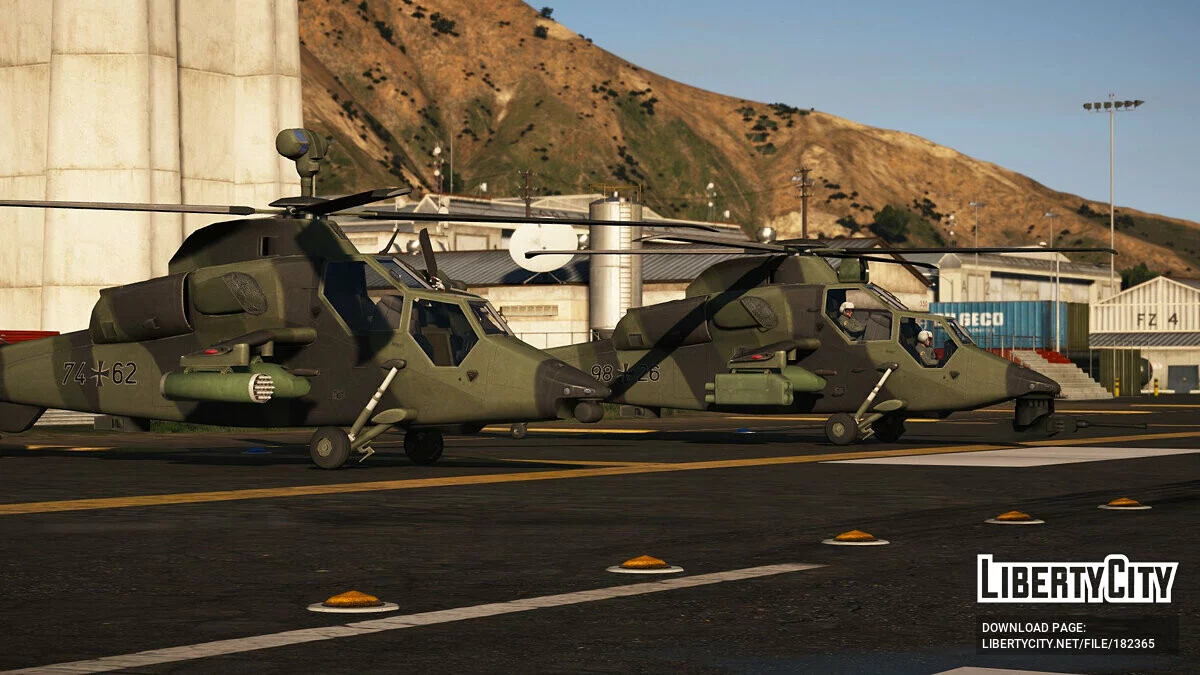 Eurocopter Tiger UHT [Add-On] 1.0 / GTA 5
