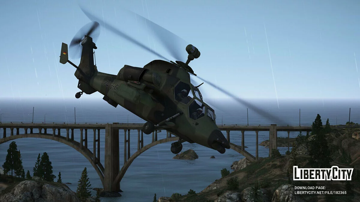 Eurocopter Tiger UHT [Add-On] 1.0 / GTA 5