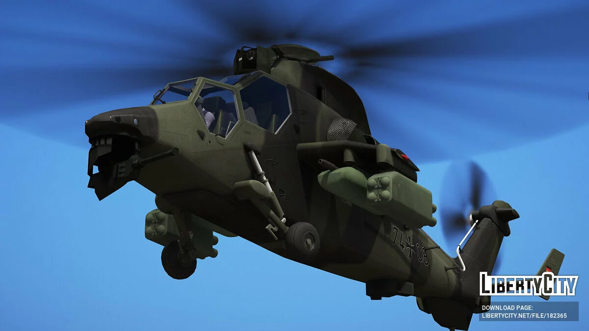 Eurocopter Tiger UHT [Add-On] 1.0 / GTA 5
