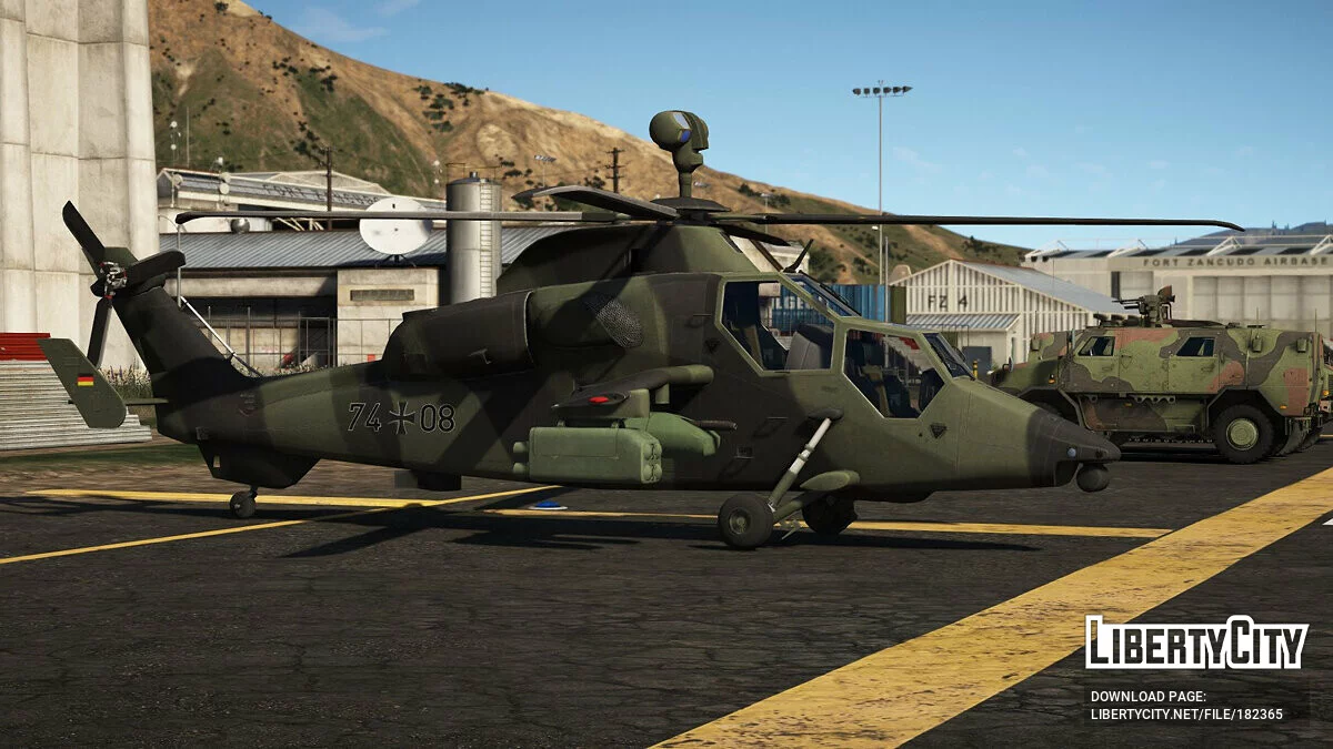 Eurocopter Tiger UHT [Add-On] 1.0 / GTA 5