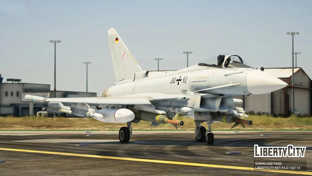 Eurofighter Typhoon [Add-On] 1.0 / GTA 5