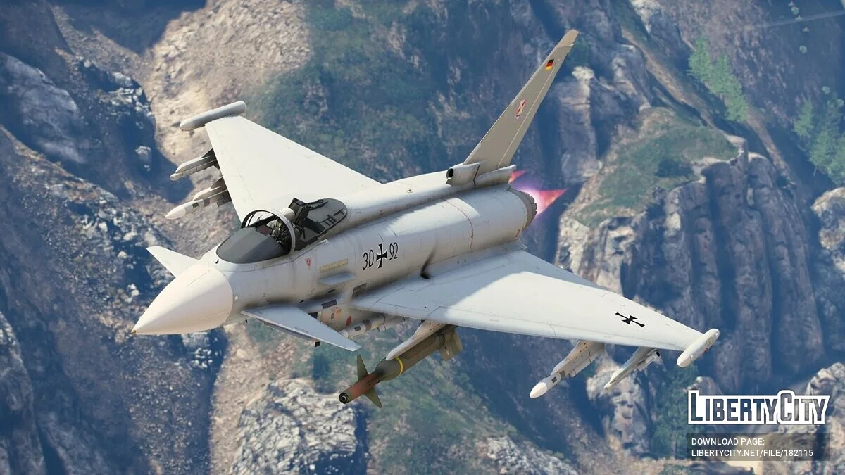 Eurofighter Typhoon [Add-On] 1.0 / GTA 5