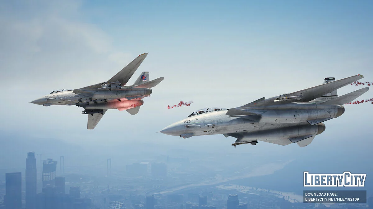 F-14A Tomcat [ Add-On | Top Gun ] 1.0 / GTA 5