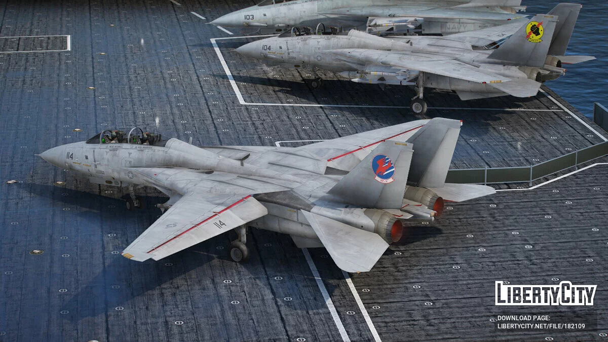 F-14A Tomcat [ Add-On | Top Gun ] 1.0 / GTA 5