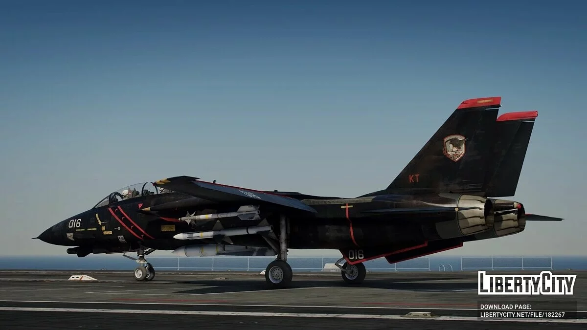 Paket Pertarungan F-14D Tomcat [Add-On] 1.0 / GTA 5