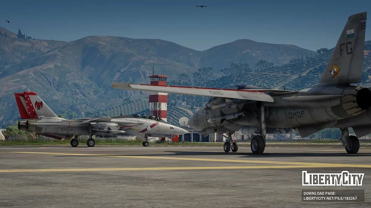Paket Pertarungan F-14D Tomcat [Add-On] 1.0 / GTA 5