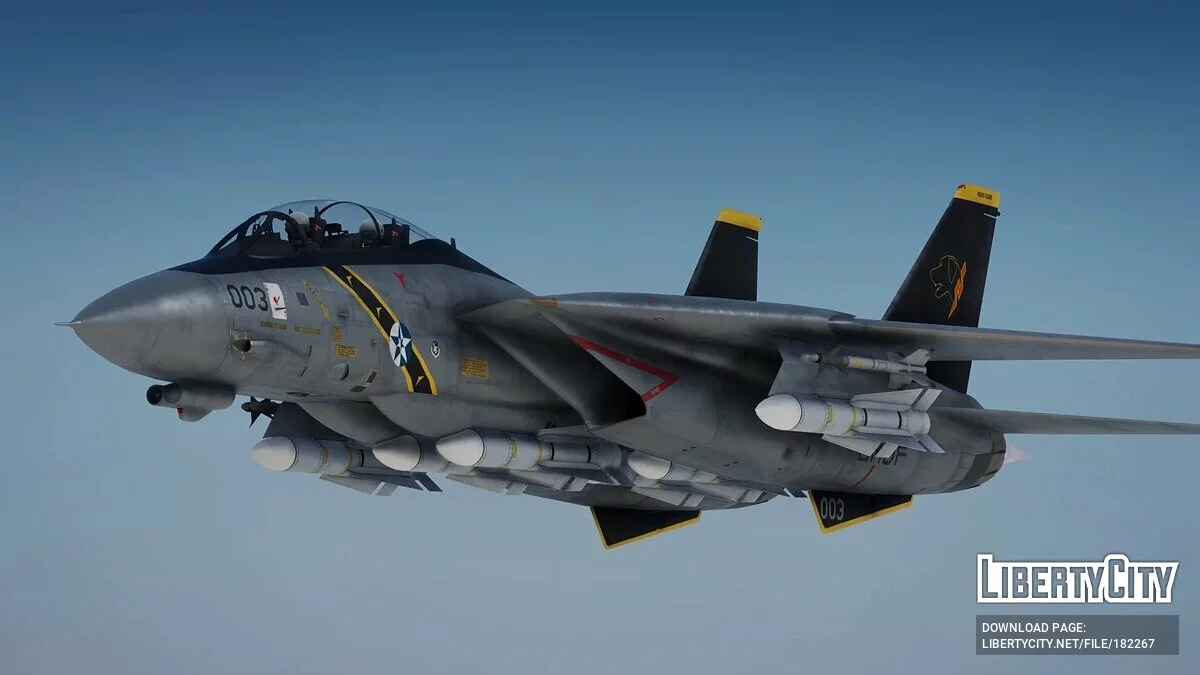 Paket Pertarungan F-14D Tomcat [Add-On] 1.0 / GTA 5