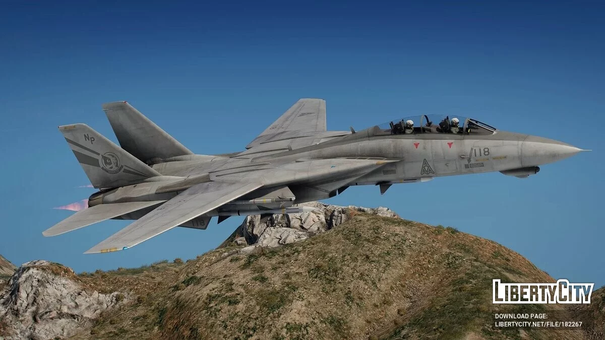 Paket Pertarungan F-14D Tomcat [Add-On] 1.0 / GTA 5