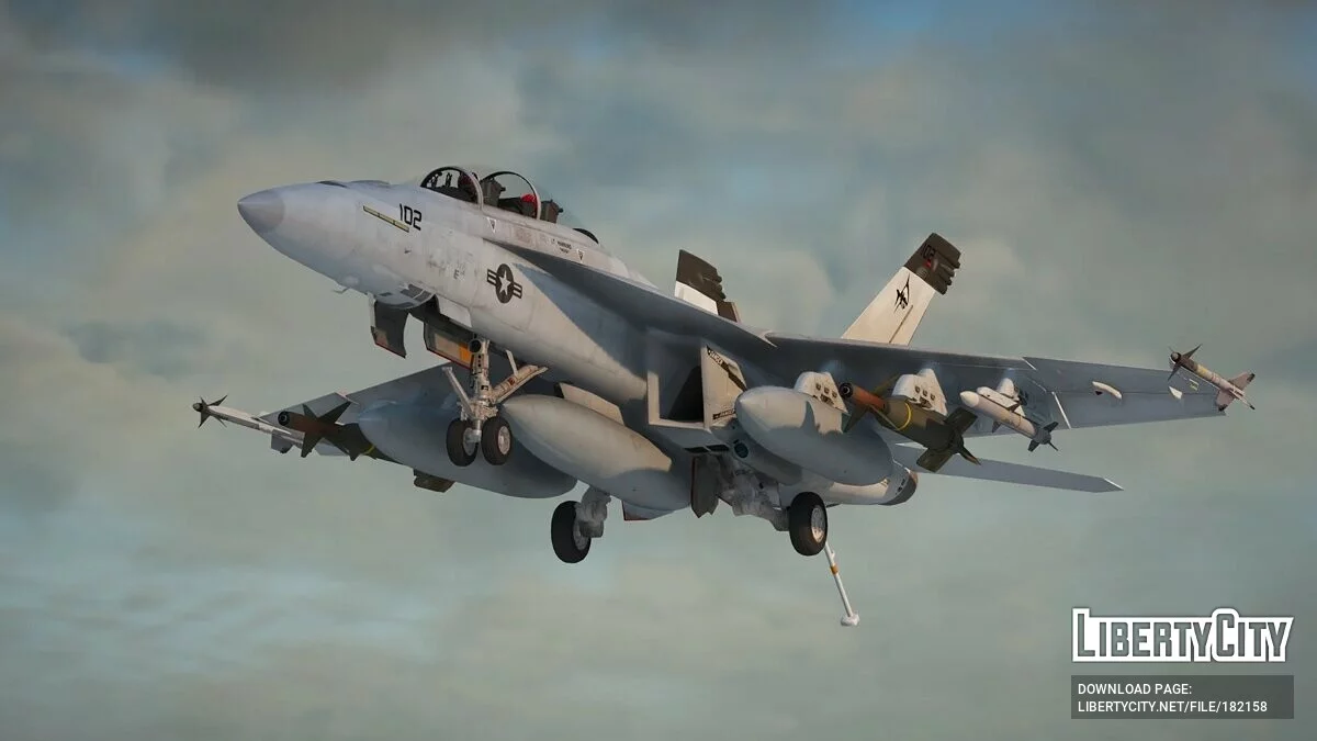 F/A-18F Super Hornet [Add-On] 1.0 / GTA 5