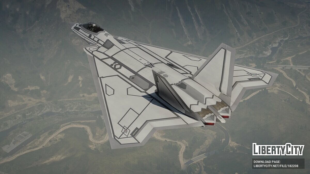 Download F/B-22 Strike Raptor 1.0 For GTA 5