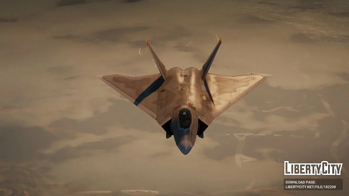 F/B-22 Strike Raptor 1.0 / GTA 5