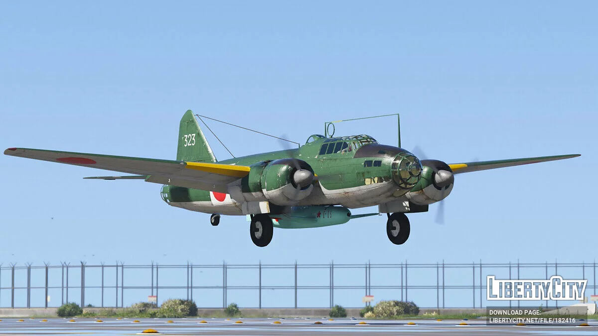 G4M1 Betty + MXY-7 Ohka míssil Kamikaze [Add-On] 1.0 / GTA 5