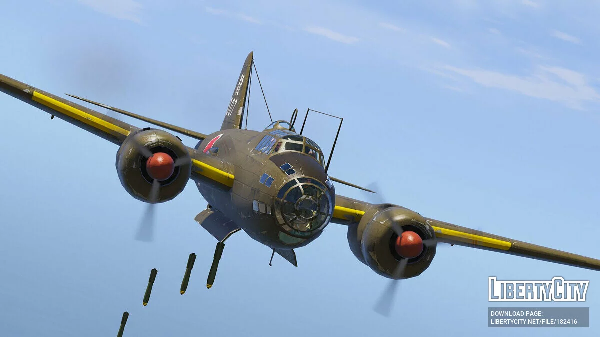 G4M1 Betty + MXY-7 Ohka míssil Kamikaze [Add-On] 1.0 / GTA 5