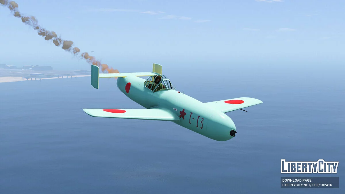 G4M1 Betty + MXY-7 Ohka míssil Kamikaze [Add-On] 1.0 / GTA 5