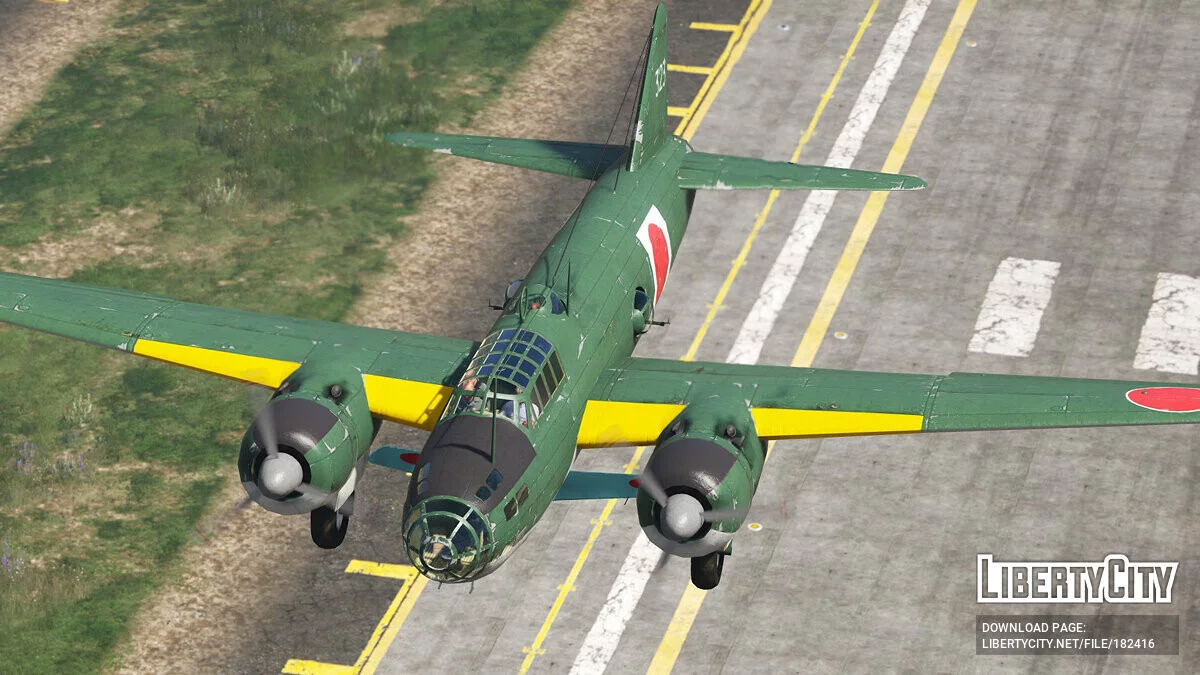 G4M1 Betty + MXY-7 Ohka míssil Kamikaze [Add-On] 1.0 / GTA 5