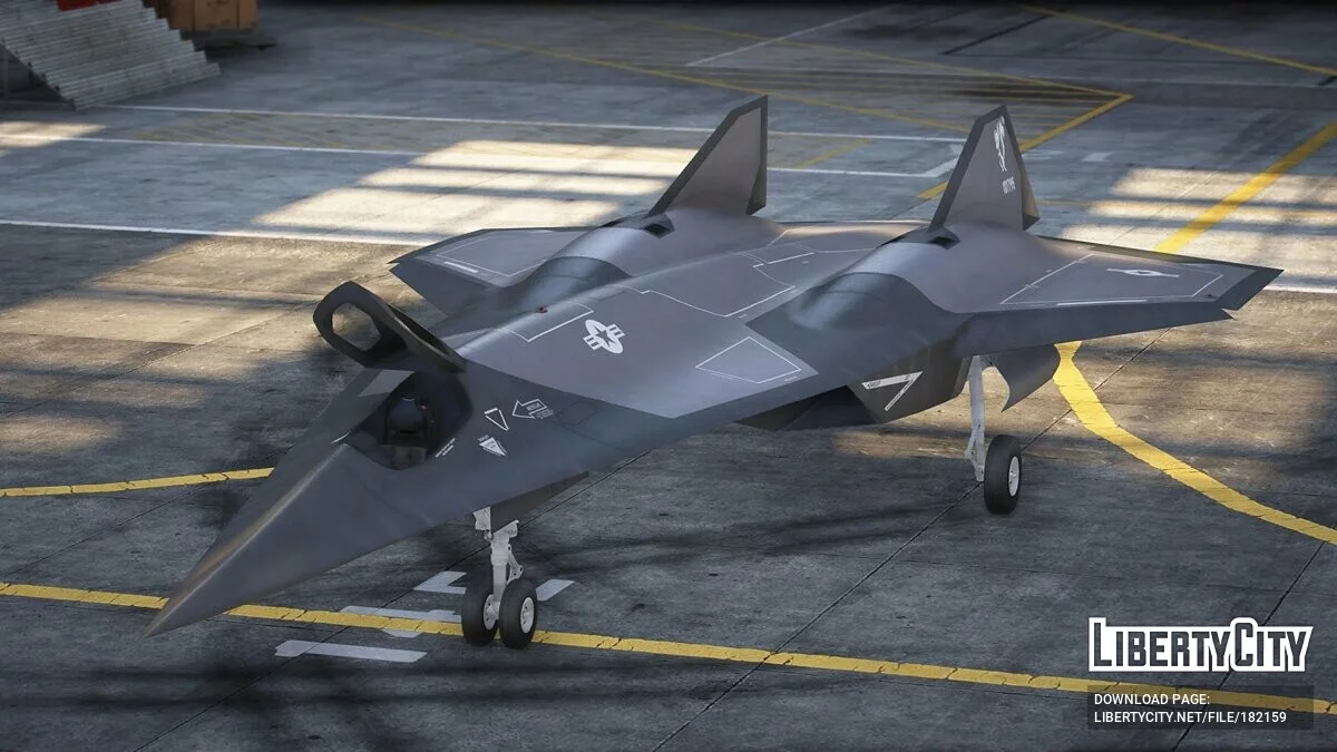 Lockheed Darkstar з «Топ Ган: Меверік» [Add-On] 1.0 / GTA 5