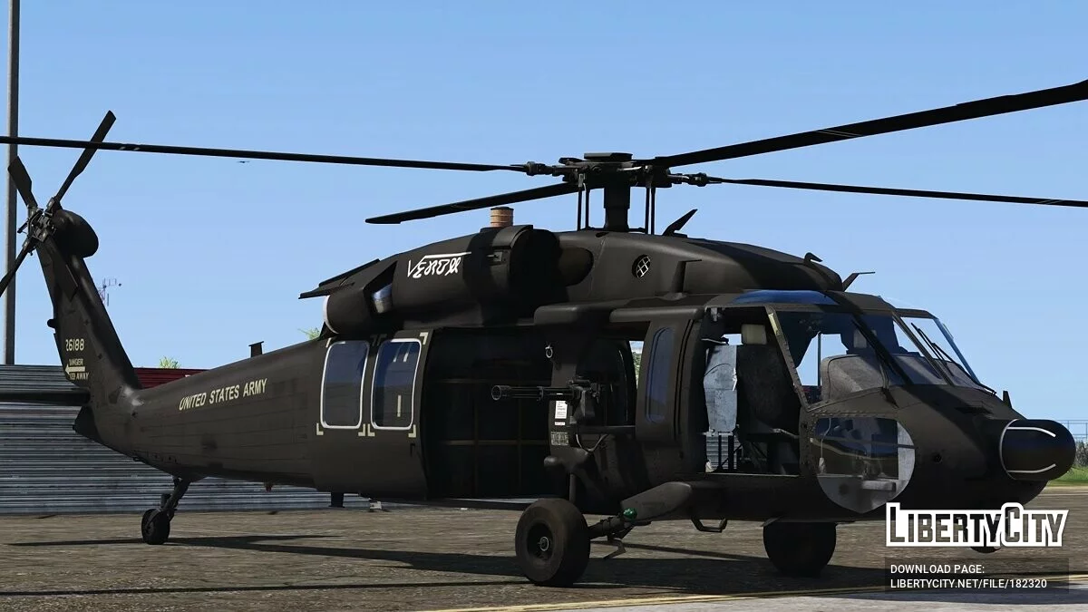 MH-60L Black Hawk «Batalla de Mogadiscio» [Add-On | LODs] 1.0 / GTA 5