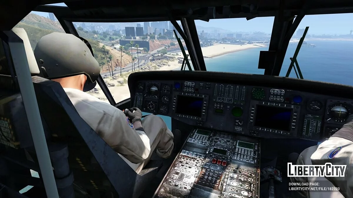 MH-60L Black Hawk «Batalla de Mogadiscio» [Add-On | LODs] 1.0 / GTA 5