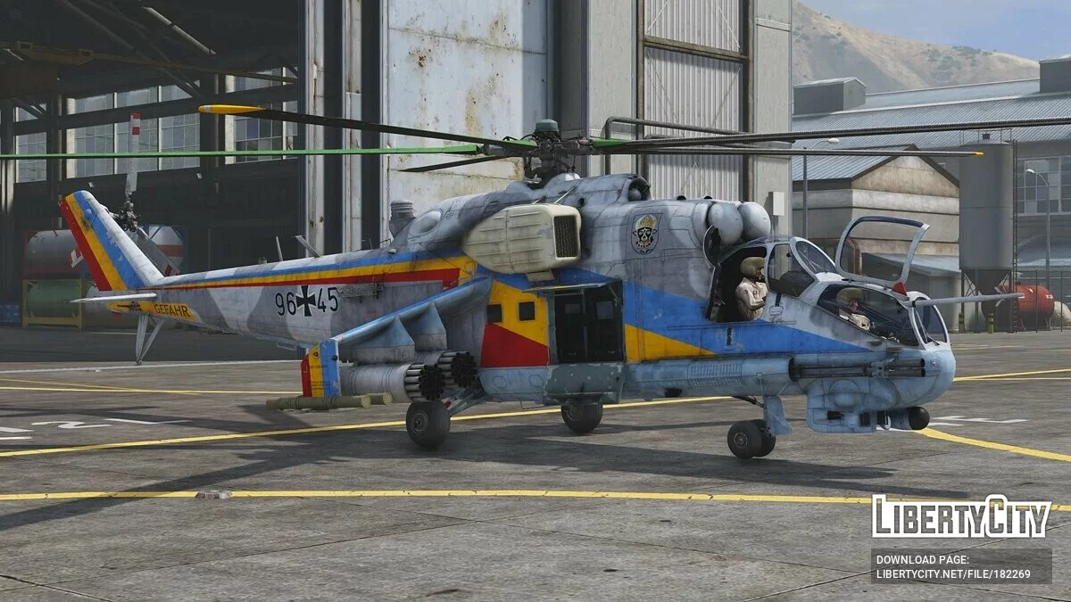 Mi-24P Hind 1.1 / GTA 5