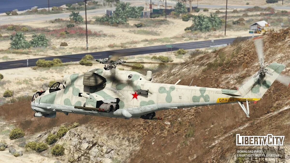 Mi-24P Hind 1.1 / GTA 5