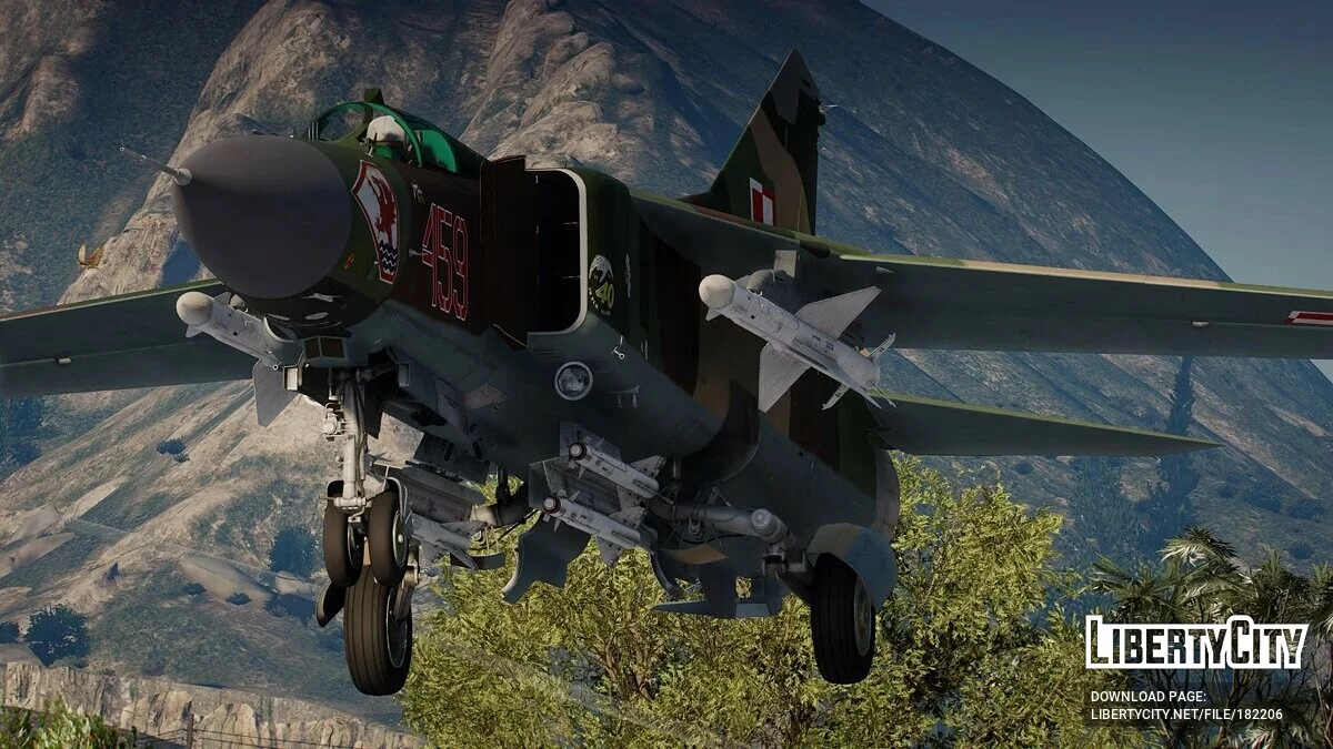 Mig-23M Flogger [Add-On] 1.0 / GTA 5