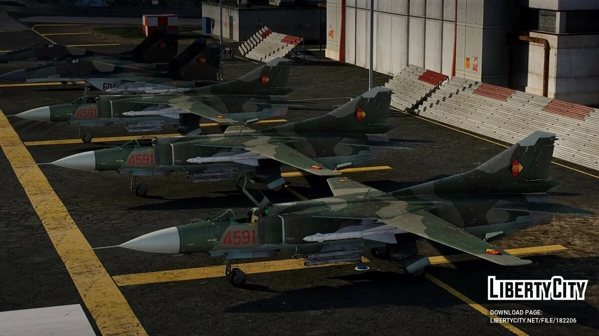 Mig-23M Flogger [Add-On] 1.0 / GTA 5