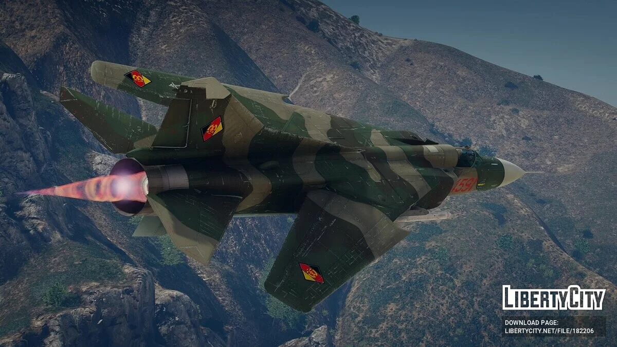 Mig-23M Flogger [Add-On] 1.0 / GTA 5