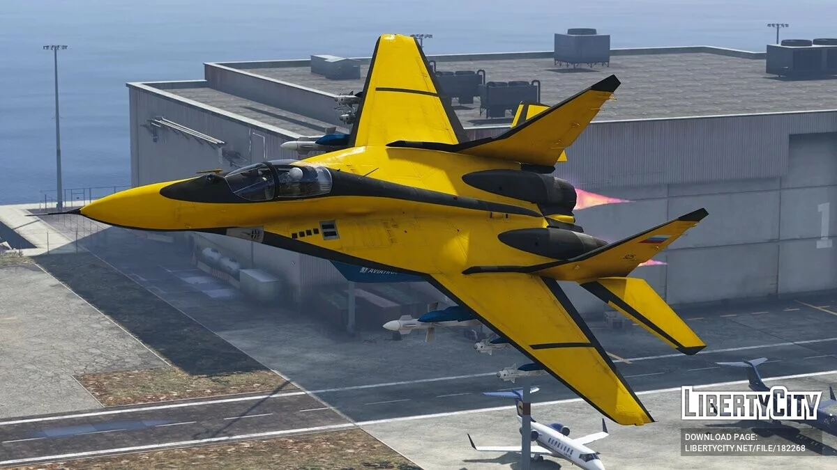 Mig-29A Fulcrum [Add-On | VehFuncs V] 1.5 / GTA 5