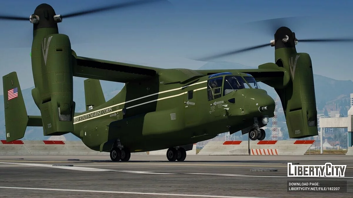 MV-22B Osprey HMX-1 Президентський флот 1.0 / GTA 5