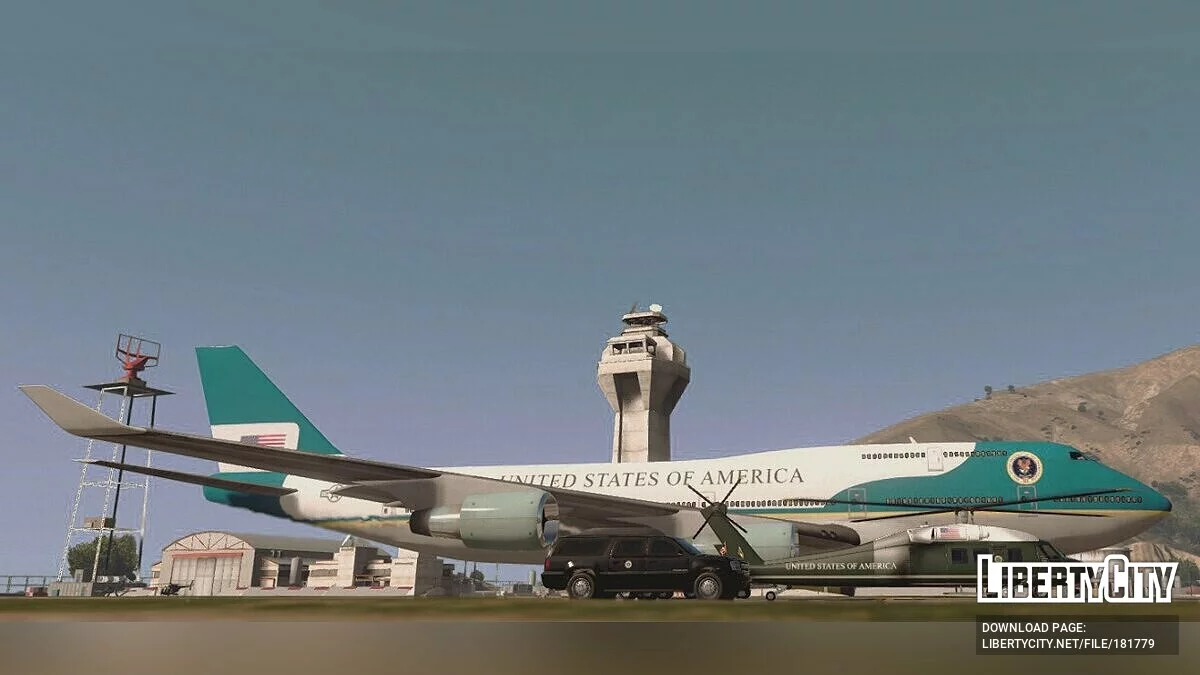 Presidential Jet [Add-On] 2.0 / GTA 5
