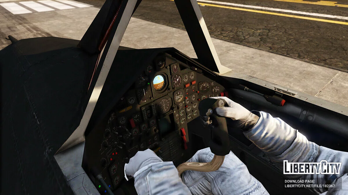 SR-71B Blackbird Тренувальний Літак [Додаток | Тюнінг] 1.0 / GTA 5