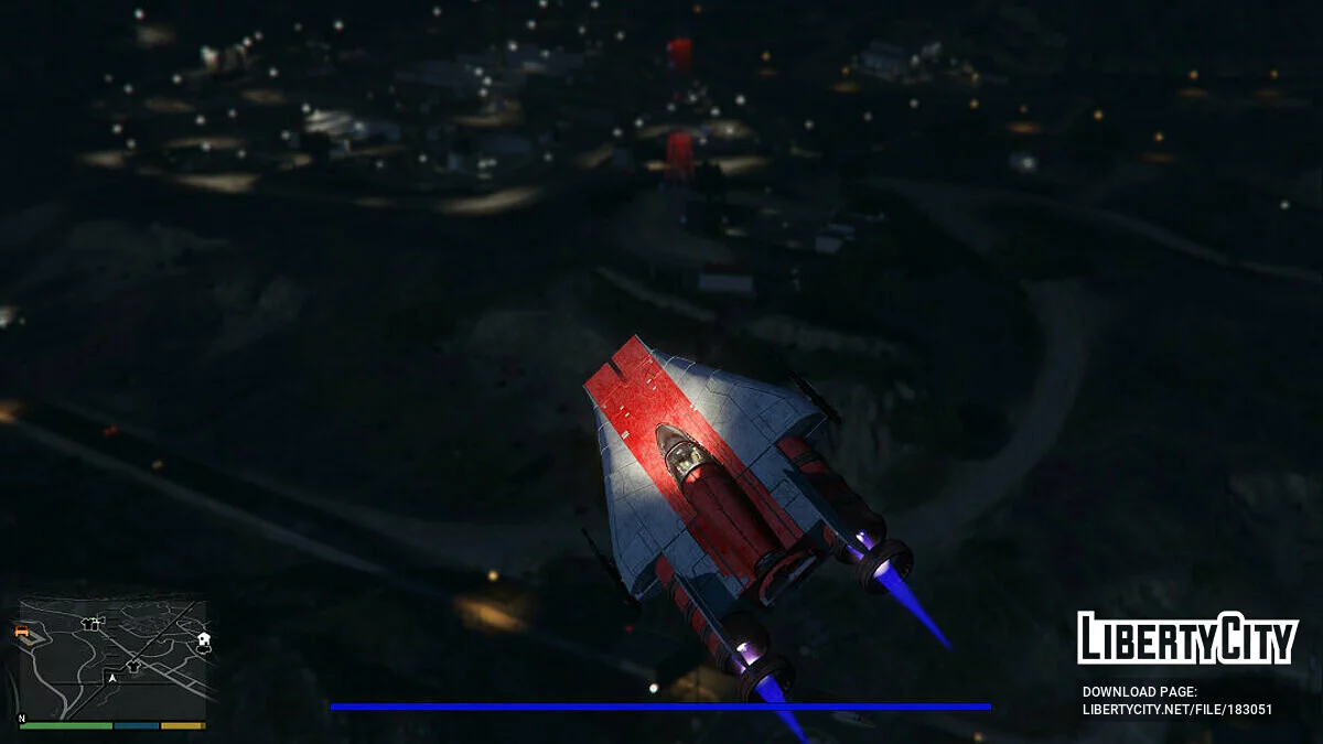 A-wing de Star Wars [Add-On] 1.0 / GTA 5