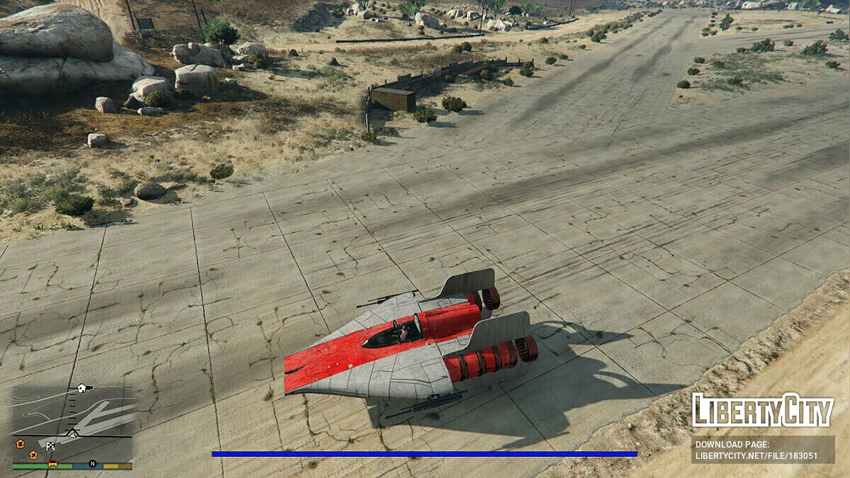 A-wing de Star Wars [Add-On] 1.0 / GTA 5