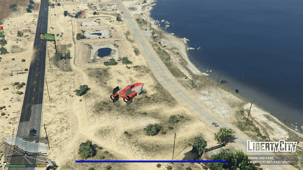 A-wing de Star Wars [Add-On] 1.0 / GTA 5