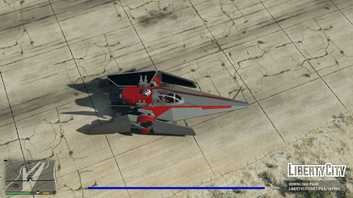Star Wars ALPHA 3 NIBUS CLASS V-WING [ADD-ON] 0.1 / GTA 5