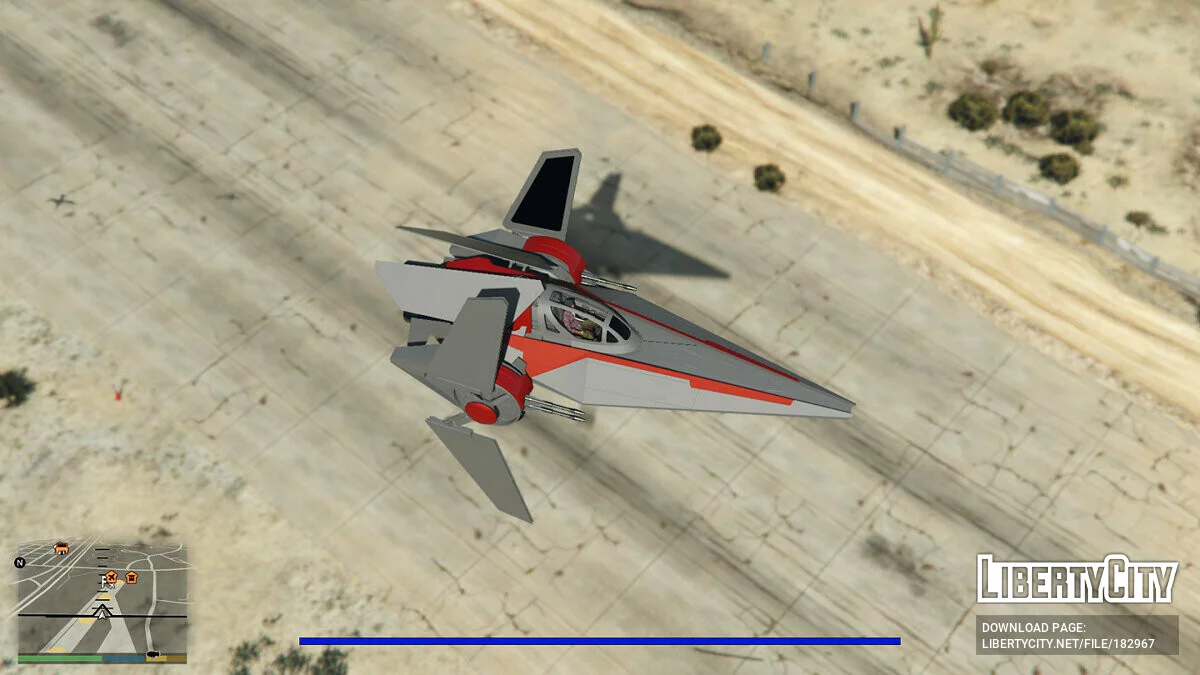 Star Wars ALPHA 3 NIBUS CLASS V-WING [ADD-ON] 0.1 / GTA 5