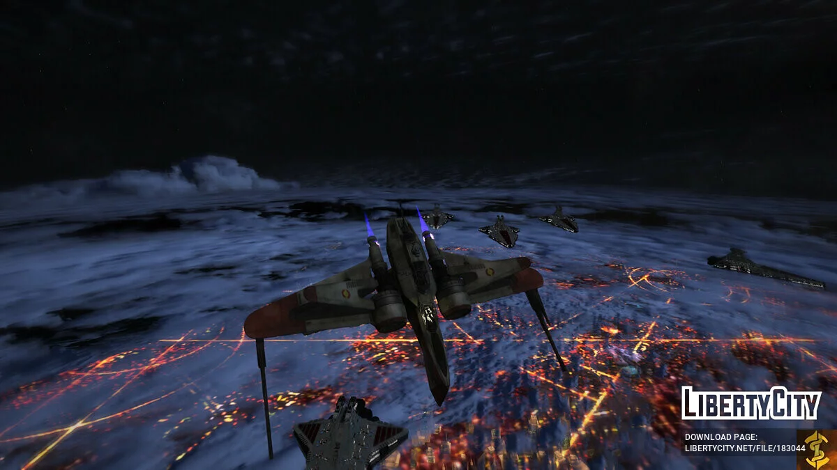 Star Wars ARC-170 [Complemento] 0.2 / GTA 5