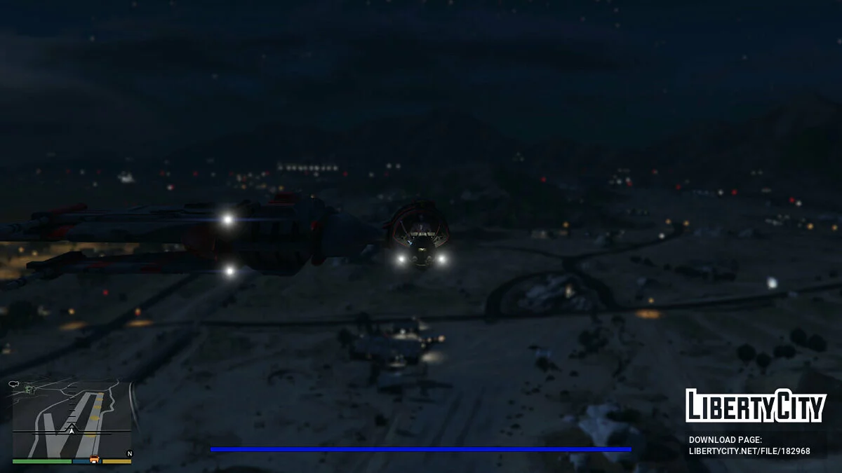 Star Wars B-WING [Complemento] 0.1 / GTA 5