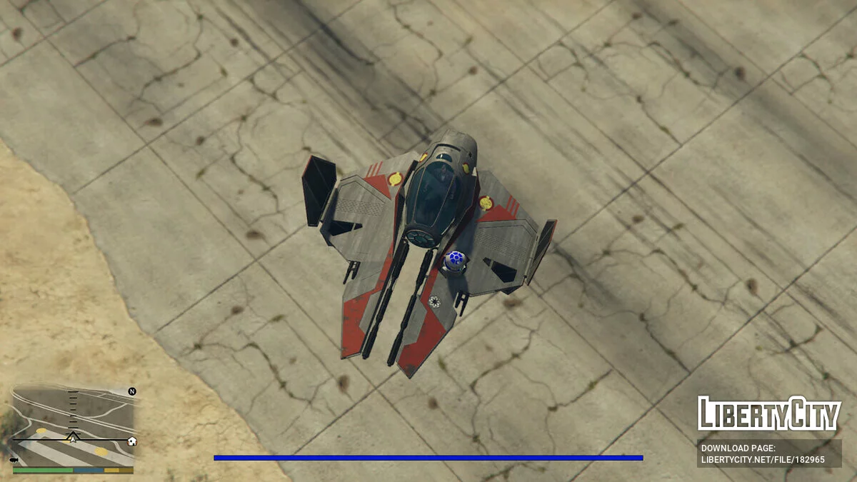 Star Wars Jedi Interceptor ETA 2 [Complemento] 0.3 / GTA 5