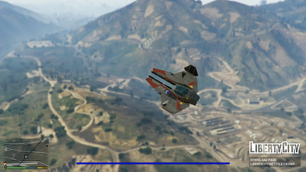 Star Wars Jedi Interceptor ETA 2 [Complemento] 0.3 / GTA 5