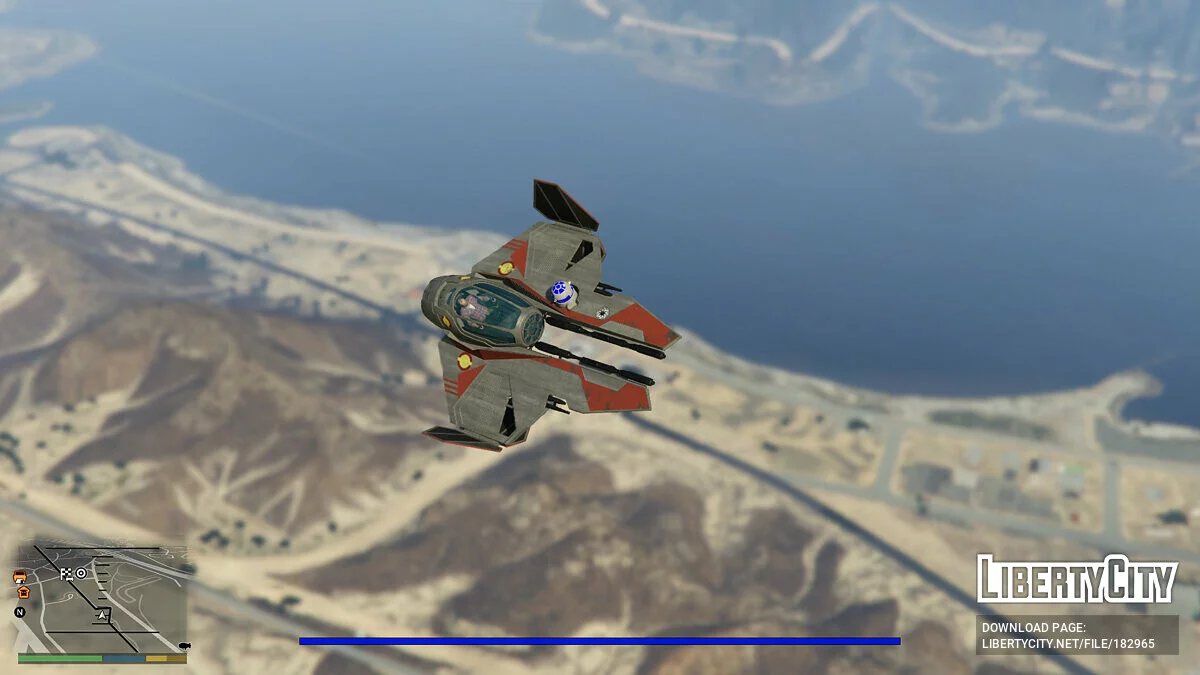 Star Wars Jedi Interceptor ETA 2 [Complemento] 0.3 / GTA 5