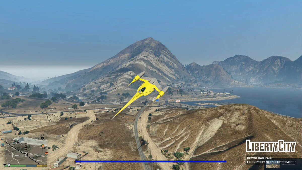 Star Wars Naboo N1 Starfighter [Complemento] 0.1 / GTA 5