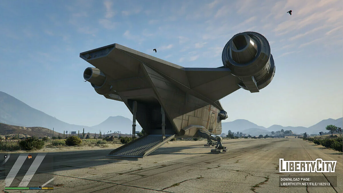 Razorcrest de Star Wars [Add-On] 0.5 / GTA 5