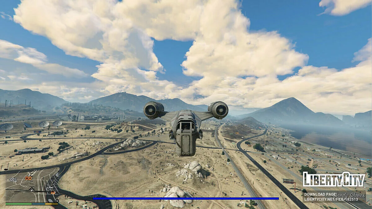 Razorcrest de Star Wars [Add-On] 0.5 / GTA 5